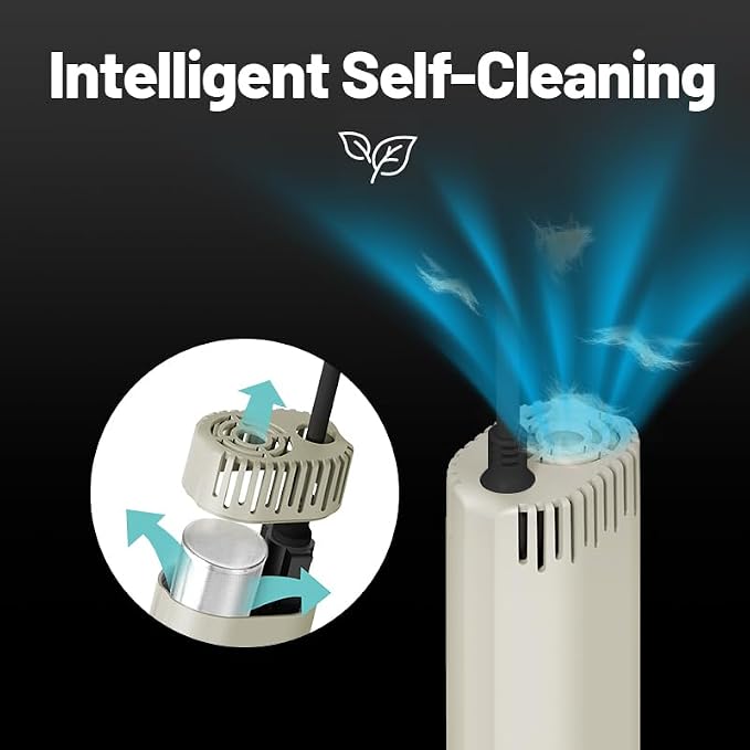 High-Speed Low Noise Dog Blower Dryer, Fast Pet Hair Dryer, Brushless Cat Dog Hair Dryer, Portable Grooming Tool with Negative Ions & Hand Free 360 ° Neck Strap for Small Medium Large Dogs