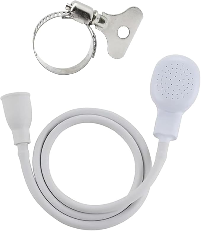 2m/6.56ft Sink Spray Rubber Hose Portable Sink Hose Faucet Sprayer Shampoo Sprayer Handheld Faucet Shower for Pets,Bathing Baby,Washing Hair,Rinsing Vegetables