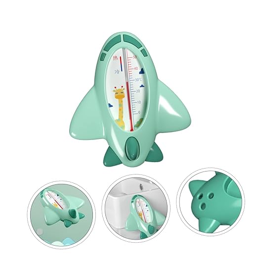 Baby Bath Water Cartoon Design Plastic Floating Accurate Temperature Measurement for Bathtubs and Pools for Infants and Toddlers