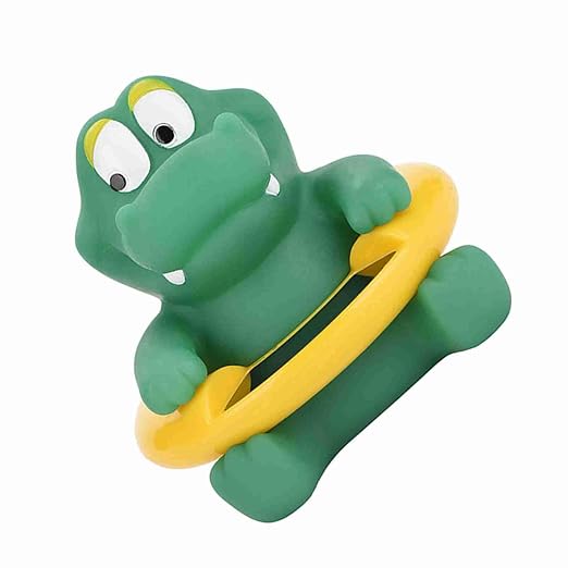 Baby Bath Thermometer, Floating LED Display Infant Thermometer, Safety Water Temperature Monitor with Auto Sensor for Newborn Toddler Bath Time (Green)