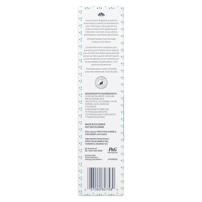 Ivory Clean Original Bar Soap, 4 Ounce, 10 Count (Pack of 2) Total 20 Bars
