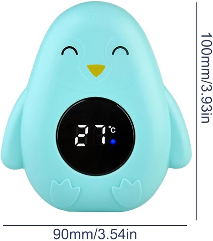 Baby Bath Thermometer, Baby Bath Thermometer with LED Display, Digital Bath Thermometer, Bath Temperature Tester, Kids Bath Thermometer, Floating Thermometer Baby Bath for Newborns, Infants, toddleers