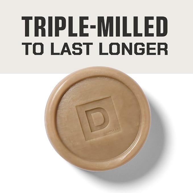Duke Cannon Supply Co. Men's Bar Soap Puck 3-Pack Bundle – Superior, Buck Moon & Midway Scents – Triple-Milled Hydrating Disc-Shaped Soap for Men, 5 oz Each