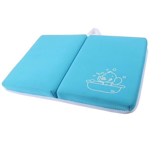 Bath Kneeler Pad - 1.5inch Thick Bath Kneeling Mat Non-Slip Rubber - Large Safety Bathtub Kneeling Pad for Baby Bathtime, Garden Work, Exercise - Foldable Child Bath Tub Mat for Parents