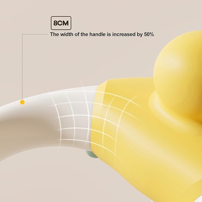Adjustable Baby Shower Stand, Height (18.5-22.8 Inch) & Width (7.8-13.7 Inch) Adjustable with Anti-Slip Base - Duck Design ABS Bath Rack for Infants 8-24 Months (Supports 40KG) C