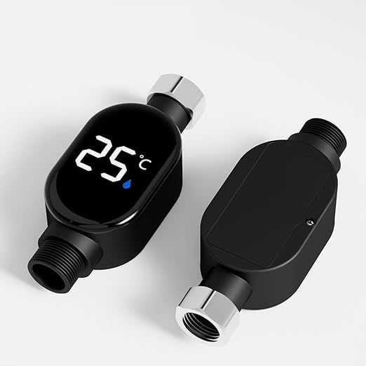 Bath Thermometer for Bathtub, Smart Temperature Digital Display Faucet Bath Thermometer, Measurable 0-99 ℃, for Home Bathroom Kitchen