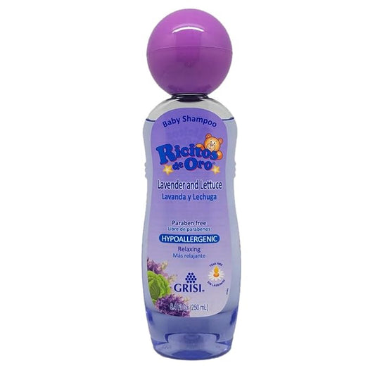Ricitos de Oro Lavender Baby Shampoo - Para Bebe 8.45 Oz (MZ-22719)
