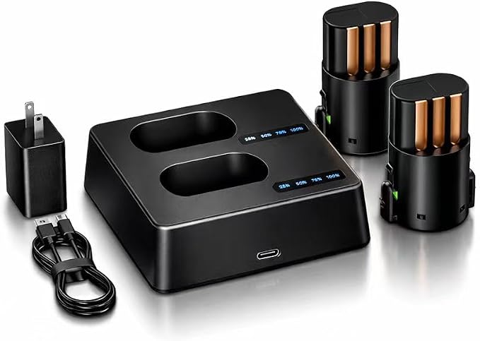 Replacement Power Kit Compatible with Wahl Arco and Arco SE Clipper | Includes dual charging base, 2pcs 2100mAh NiMH batteries, adapter, and cable. Compatible with 0114-300, 1854, 1855 models.