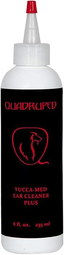 Quadruped Pet Care Yucca Medicated Ear Cleaner Plus 8 Oz.