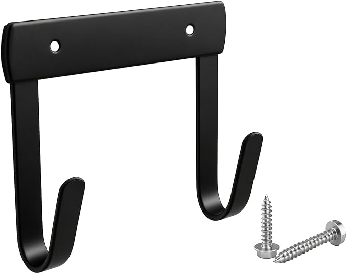 YunGlee Pet Hair Dryer Wall Mount Bracket, Heavy Duty Metal Holder Compatible with Electric Cleaner Co. K9 and Dog Grooming Station Space-Saving Accessories (1 pcs)