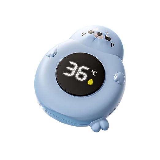 2025 Baby Bath Thermometer - Floating Bath Tub Water Temperature Thermometer with Safety Sensor Fast-Reading BPA-Free - Perfect for Infants Girls Boys Toddlers Newborns (Blue Seal)