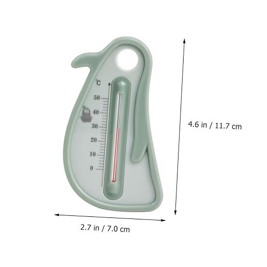 Bath Penguin Thermometer Floating Cartoon Water Temperature Monitor for Newborns and Toddlers Anti-Burst Design Safe Material Random Colors