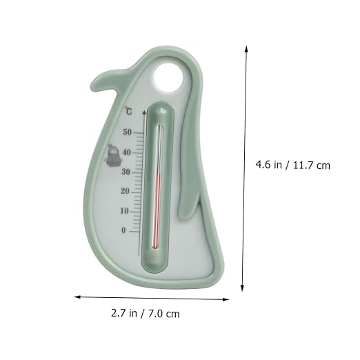 Totority Bath Thermometer for Tub, Penguin Shape Cartoon Water Temperature Sensor, Safe Bathing Essential for Newborns and Random Color Random Color