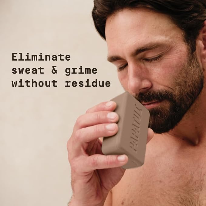 PAPATUI by Dwayne Johnson Enriching Bar Soap for Men | Hydrating Daily cleanerser | Moisturizes with Mango Butter and Avocado Oil | Lush Coconut | 7oz (Pack of 4)