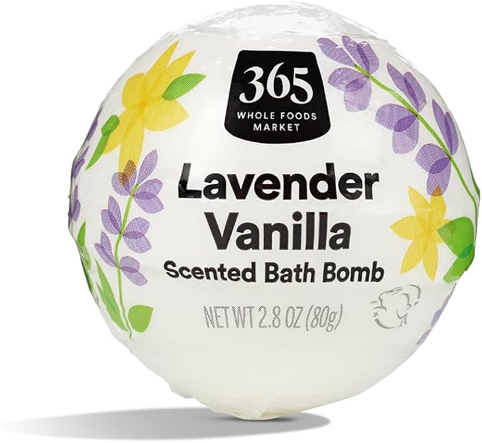 365 by Whole Foods Market, Fizzing Bath Bomb, Lavender Vanilla, 2.8 oz