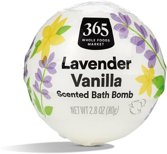 365 by Whole Foods Market, Fizzing Bath Bomb, Lavender Vanilla, 2.8 oz