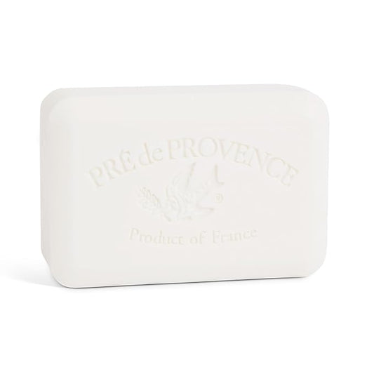 Pre de Provence Artisanal Soap Bar, Enriched with Organic Shea Butter, Natural French Skincare, Quad Milled for Rich Smooth Lather, 8.8 Ounce, Sea Salt