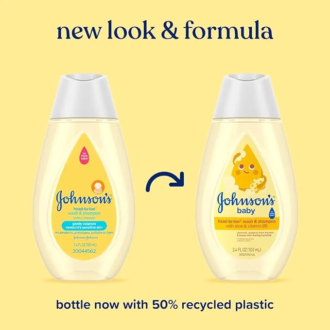 J&J, BABY SHAMPOO 100 ml, Pack of 1