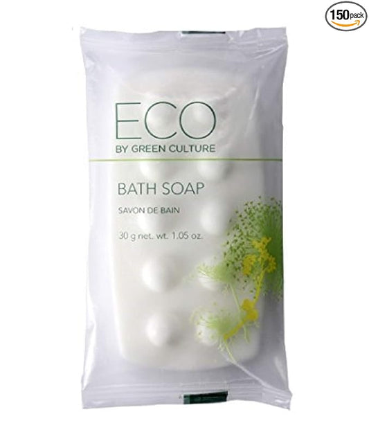 Hotel Amenities Body Soap Bar, 1 oz (150 Pack)
