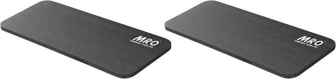 MRO Yoga Knee Pad Cushion –Premium Exercise Knee Pad - Eliminate Pain During Home Workout - Extra Padding & Support for Knees, Wrists, Elbows - Complements Your Yoga Mat 24''X10''X0.6''