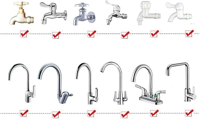 Sink Spray Hose,Portable Sink Hose Faucet Sprayer, Shampoo Sprayer Handheld Faucet Shower Head Spray for Bathing Baby,Pets,Washing Hair,Rinsing Vegetables