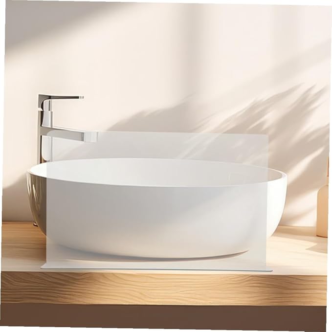Bathtub Splash Guard Shower Water Guard PVC Shower Splashing for Bathtub 15.74 X 4.72 X 1.57 in Splashproof Baffle Easy Install for Sink Bathroom Kitchen