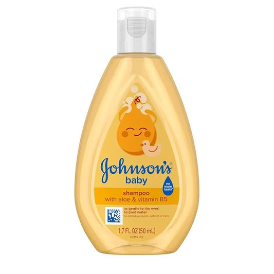 Johnson's Baby Shampoo with Gentle Tear Free Formula, Travel Size, 1.7 Fl Oz