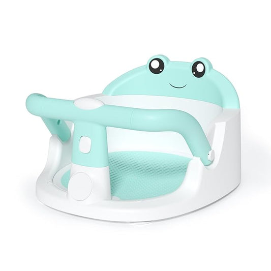 Baby Bath Seat for Babies 6 Months & up, Non-Slip Infant Bathtub Seat with Suction Cups, Toddler Bath Support for Tub for Sitting Up