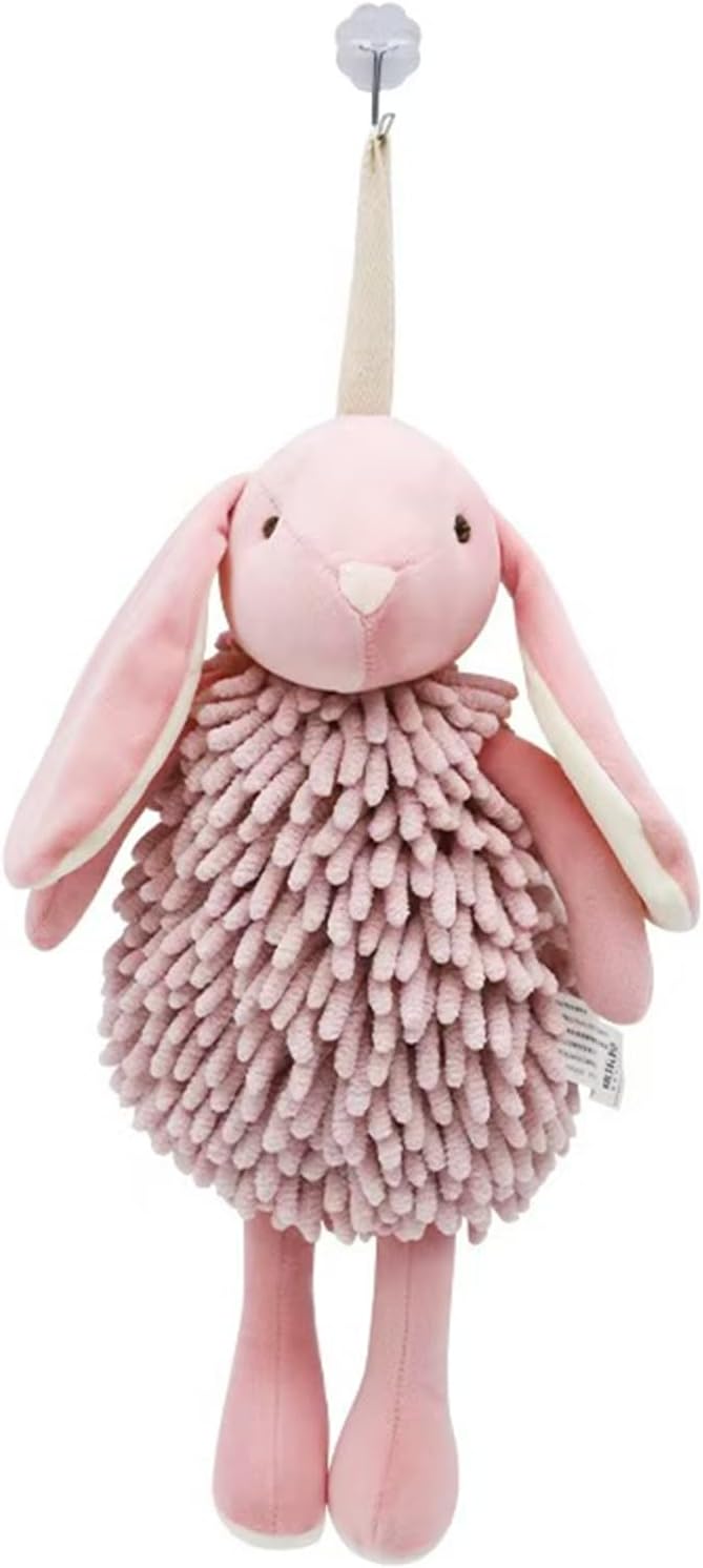 Chenille Hand Towel, Soft Absorbent Chenille Ball Towel, Microfiber Towels for Bathroom (03)