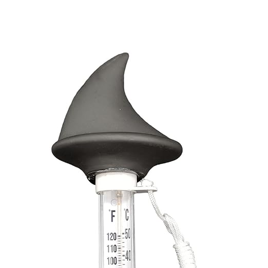 Floating Pool Thermometer Decor Shark Portable Decorative Easy Read Water Thermometer Water Temperature for Baby Bath Shower