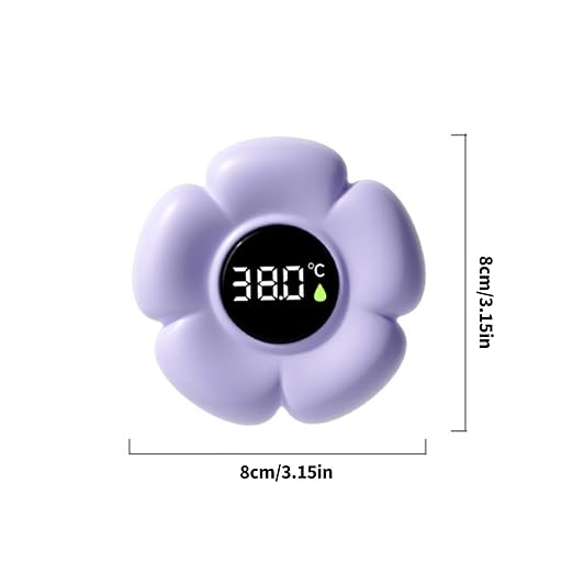 Floating Bath Thermometers Cartoon Flower Water Meter Safe Thermometers