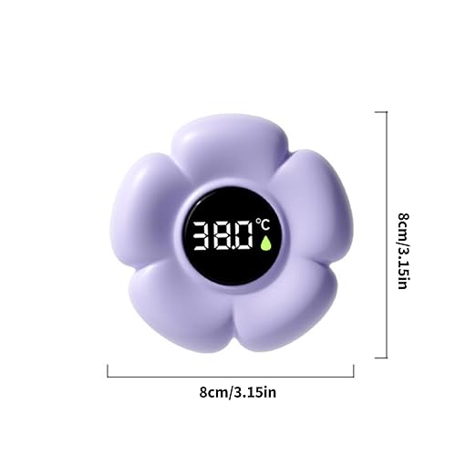 Floating Bath Thermometers Cartoon Flower Water Meter Safe Thermometers