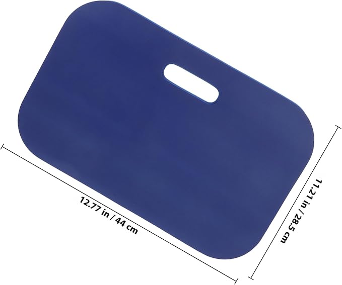 Homoyoyo Thick Waterproof Garden Kneeling Pad Cushion with High Resilience Nbr Foam, Extra Thick Blue Knee Pad for Outdoor Gardening and Bath Kneeler Use