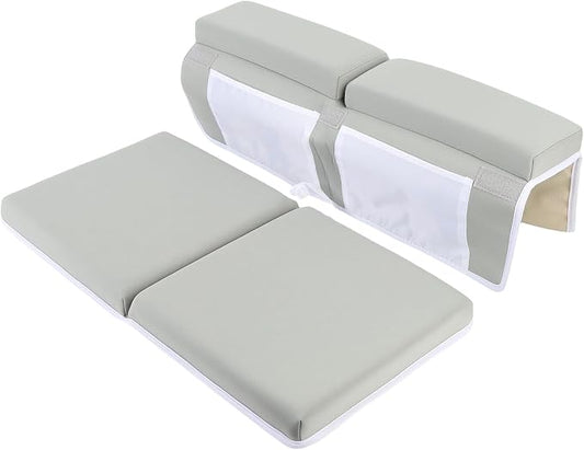 FTVOGUE Baby Bath Kneeling Pad, Non Slip Material, Knee and Elbow Mat Set for Comfortable Bath Time, Ideal for Parents