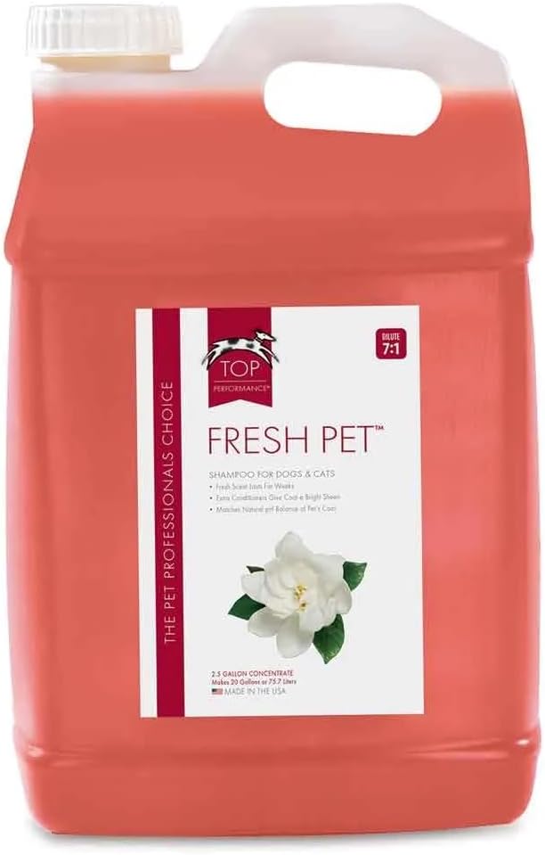 Dog Grooming Pro Fresh Pet Shampoo Conditioner Cologne Mist or Waterless Cleanser (Waterless Shampoo - 7.1 oz)