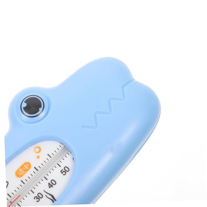 Yardwe Bath Thermometer for Tub Cute Cartoon Water Temperature Gauge for to Use Bathing Tool for Newborns and Toddlers