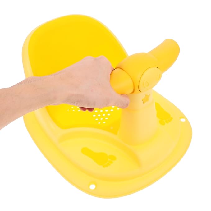 BESPORTBLE Bath Chair Bathtub Seat Non-Slip Shower Seat with Ergonomic Design and Stable Base for Safe Sitting Support During Bath