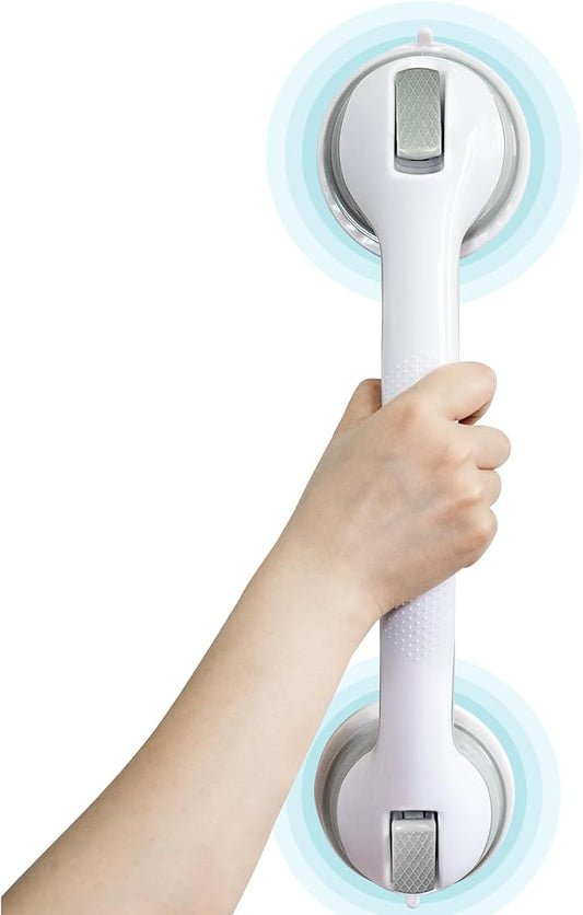 Shower Grab Bars, Suction Cup Grab Bar for Bathtubs Showers for Wall, Duty Shower Handle Removable, Bathroom Safety-40