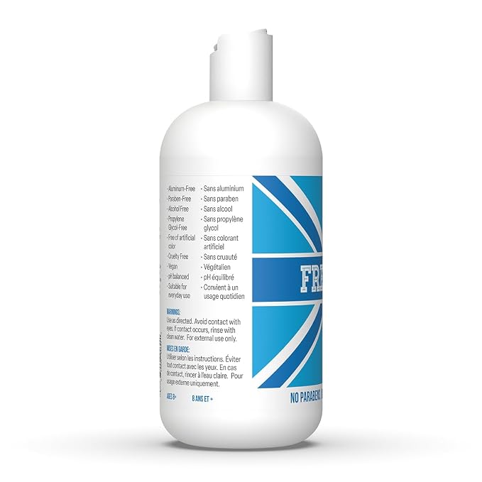Fresh Kidz Hair & Body Wash for Kids and Teens - Gentle Bath and Shower Cleanser for All Skin Types - Boys Blue, 16.9 Fl.Oz.