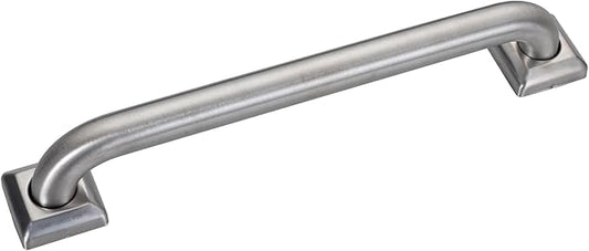 joyrain 500lb Capacity Stainless Steel Grab Bar - Heavy Duty Bathroom Safety Rail for Elderly, Anti-Slip Shower Handle, ADA Compliant (Brushed Stainless Steel, 18inch)