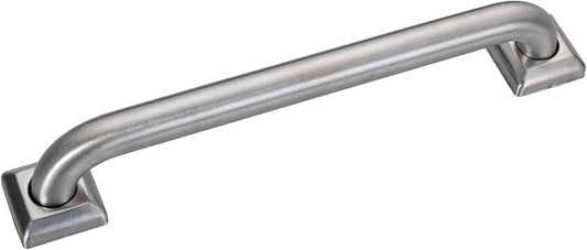 joyrain 500lb Capacity Stainless Steel Grab Bar - Heavy Duty Bathroom Safety Rail for Elderly, Anti-Slip Shower Handle, ADA Compliant (Brushed Stainless Steel, 16 inch)