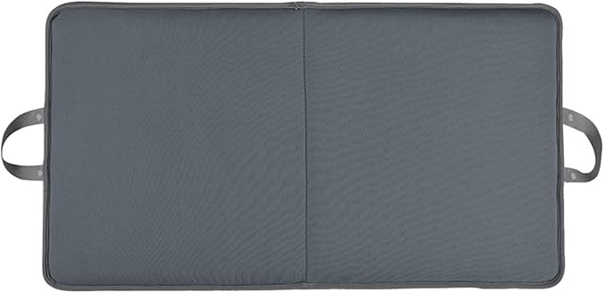 Folding Extra Thick Foam Garden Kneeling Pad, 4.5cm Memory Foam Lightweight & Portable with Handles for Gardening Yoga Bath Kneeler Pad Seat Cushion Indoor & Outdoor Support for Men Women (Grey)