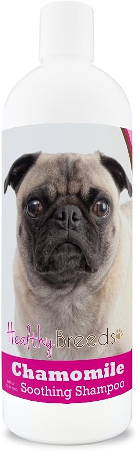 Healthy Breeds Pug Chamomile Soothing Dog Shampoo 8 oz