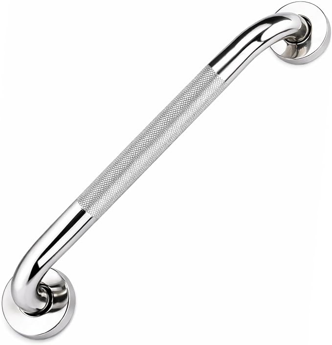 supregear Grab Bars for Bathtubs and Showers, Anti Slip Bathroom Grab Bars for Seniors, 304 Stainless Steel Safety Shower Handle, Toilet Handicap Elderly Assist Bathroom Wall Handle, 20 inch