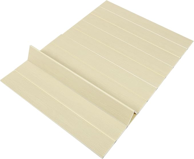 67x27.5in Bathtub Tray, Foldable Bathtub Cover Bath Insulation Cover, PVC Dustproof Shutter Bath Lid Cover Fit Most Tubs, Can Hold Wine Glass, Books, Tablets, Cellphones,Wood Grain