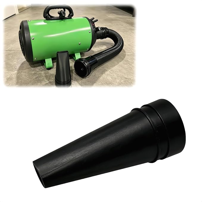 Replacement Nozzle for Flying Pig Pet Dryer, Concentrated Airflow Attachment for Faster Pet Grooming, Hair Drying Accessory for Cats and Dogs