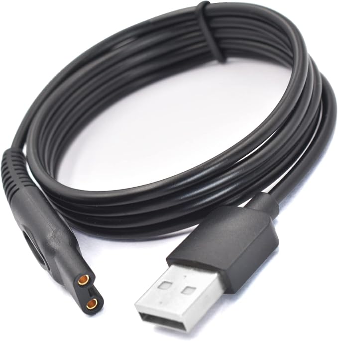 Charger Cable Compatible with Ufree/Brightup/VIKICON Beard Trimmer All-in-one Multifunctional Grooming kit Hair Clippers USB Cable