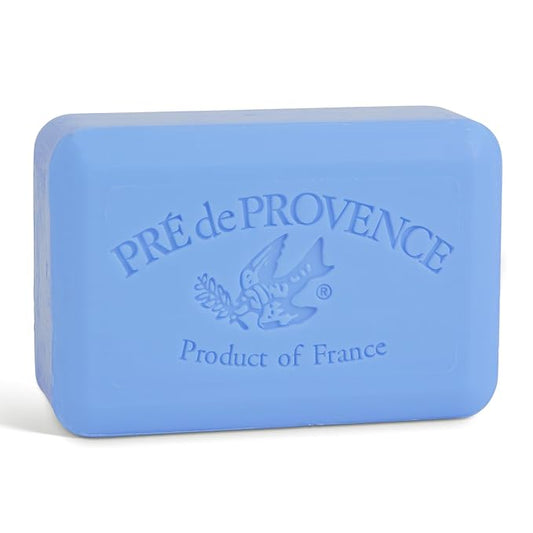 Pre de Provence Artisanal Soap Bar, Enriched with Organic Shea Butter, Natural French Skincare, Quad Milled for Rich Smooth Lather, 8.8 Ounce, Starflower
