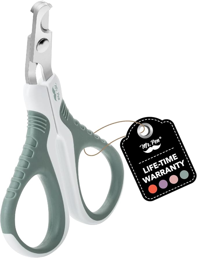 Mr. Pen- Cat Nail Clipper, Stainless Steel | Professional Sharp Cat Claw Trimmer for Small and Medium Cats, Pet Nail Clipper with Sturdy Non Slip Handle