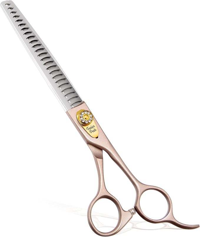 Thinning Shears for Dogs and Cats Pet Grooming Scissors Chunkers Shears 440C Stainless Steel Professional Dog Trimming Scissors 7.5''